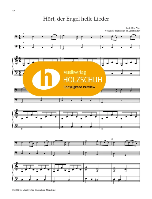 Hört, der Engel helle Lieder